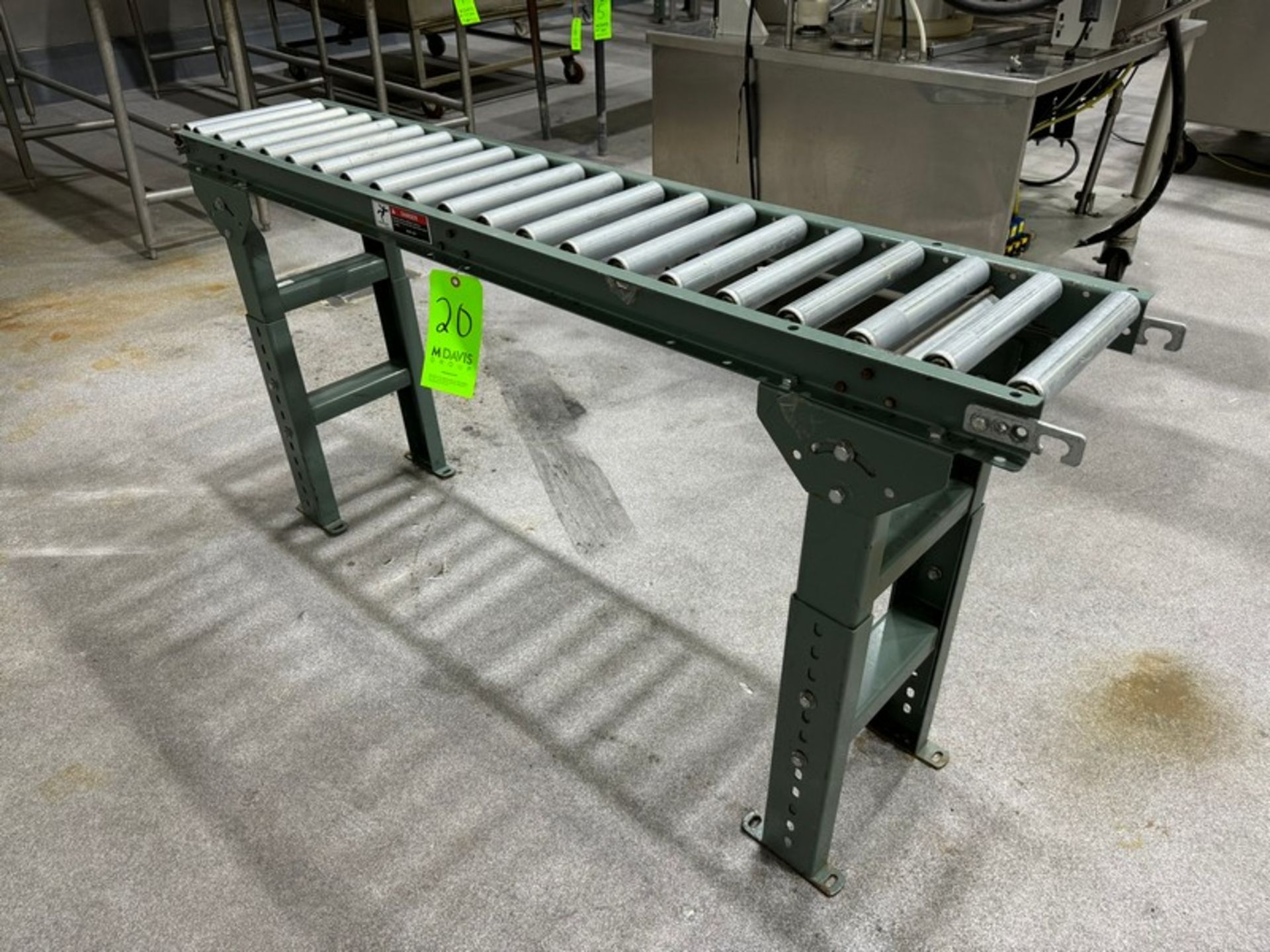 Straight Section of Roller Conveyor