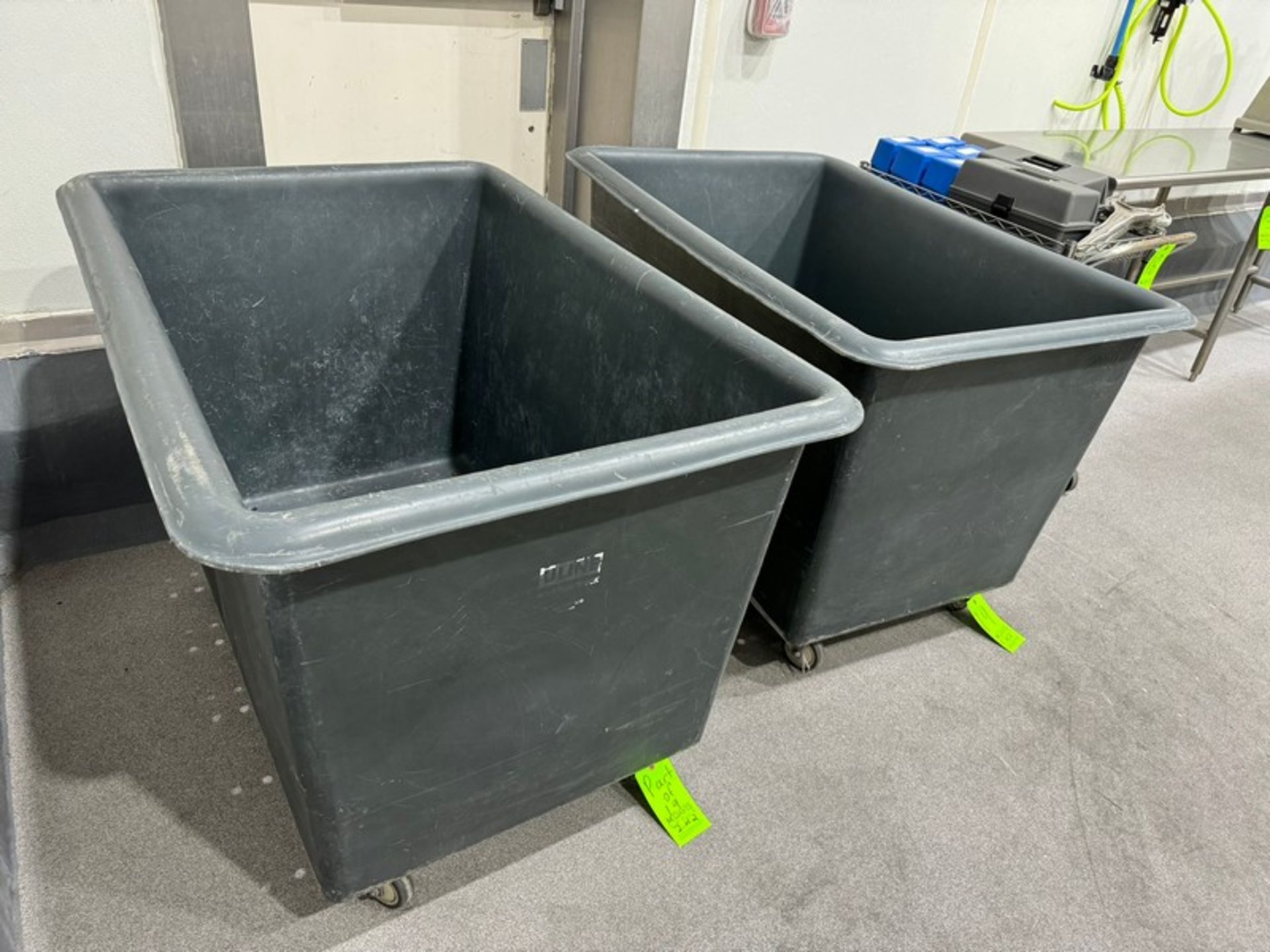 (2) Plastic Portable Dumpsters - Image 2 of 4