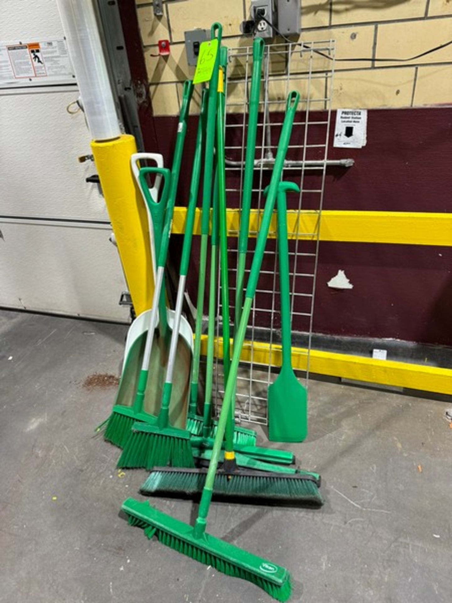 Lot of Assorted Brooms, Brushes, & Shovels - Image 2 of 2