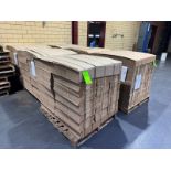 (6) Pallets of 6/12 oz. NEW Cardboard Boxes