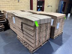 (6) Pallets of 6/12 oz. NEW Cardboard Boxes