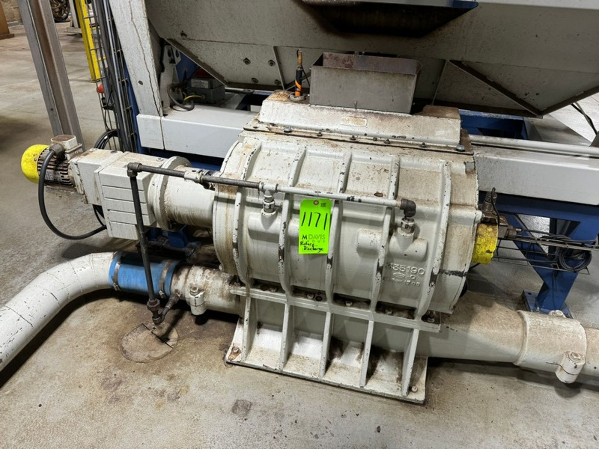 2006 Probat Rotary Discharge Air Lock Valve, Type: HDF 150, with Lenze Drive (NOTE: Works with Lot