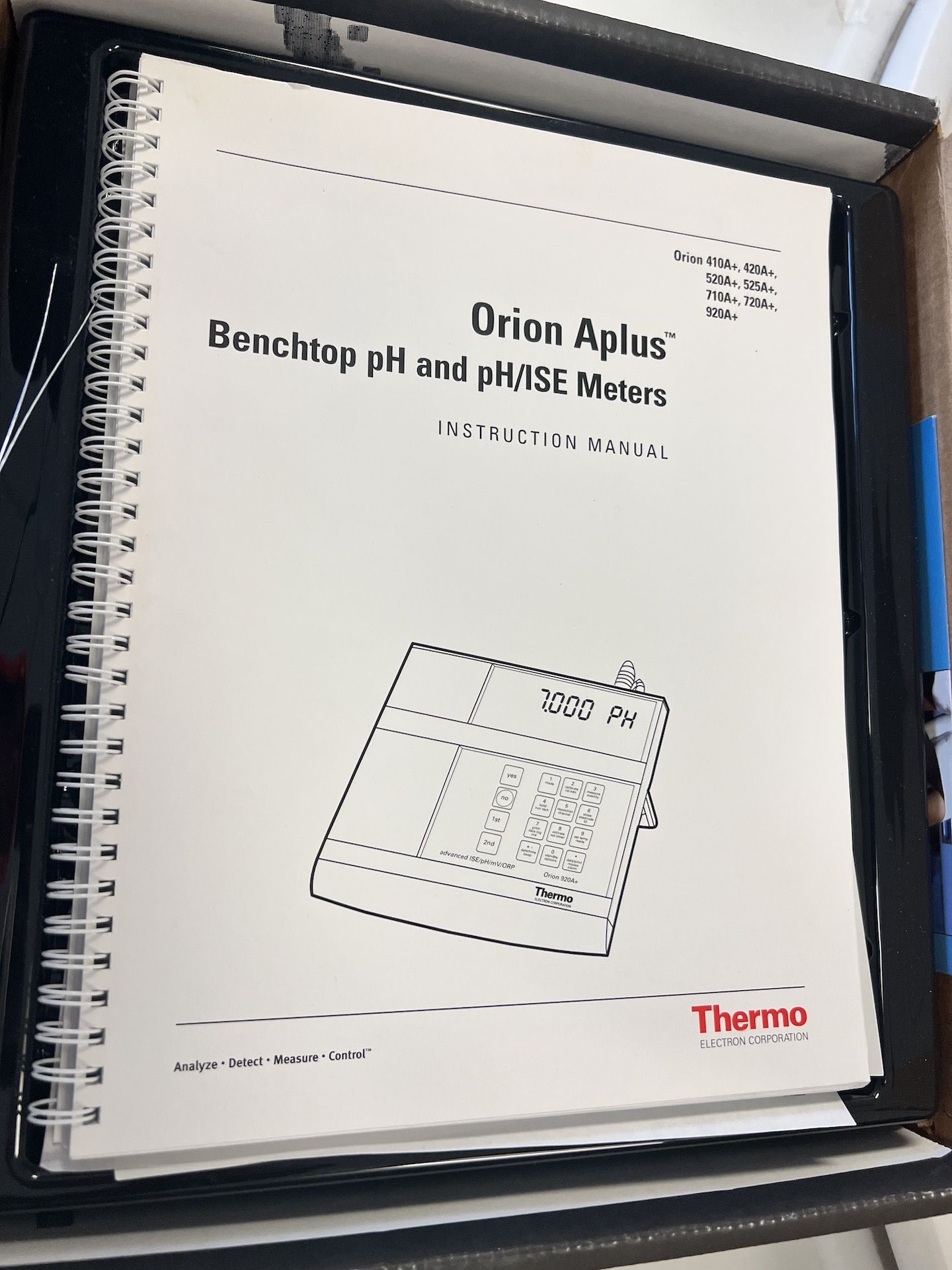 THERMO ELECTRON CORP ORION APLUS BENCHTOP PH/MV/RMV/ORP ORIONA+ METER - Bild 3 aus 4