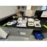 ASSORTED LAB AND ANALYTICAL EQUIPMENT, INCLUDES NIDEC CAP TORQUE TESTER, MODEL CAP-TNP-10, WITT