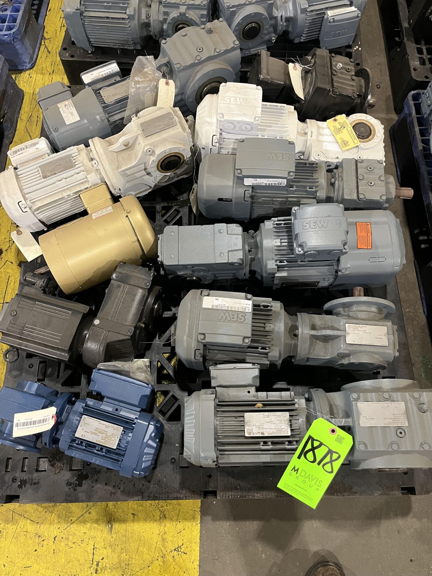 PALLET OF ASSORTED EURO-DRIVES (Simple Loading Fee $220)