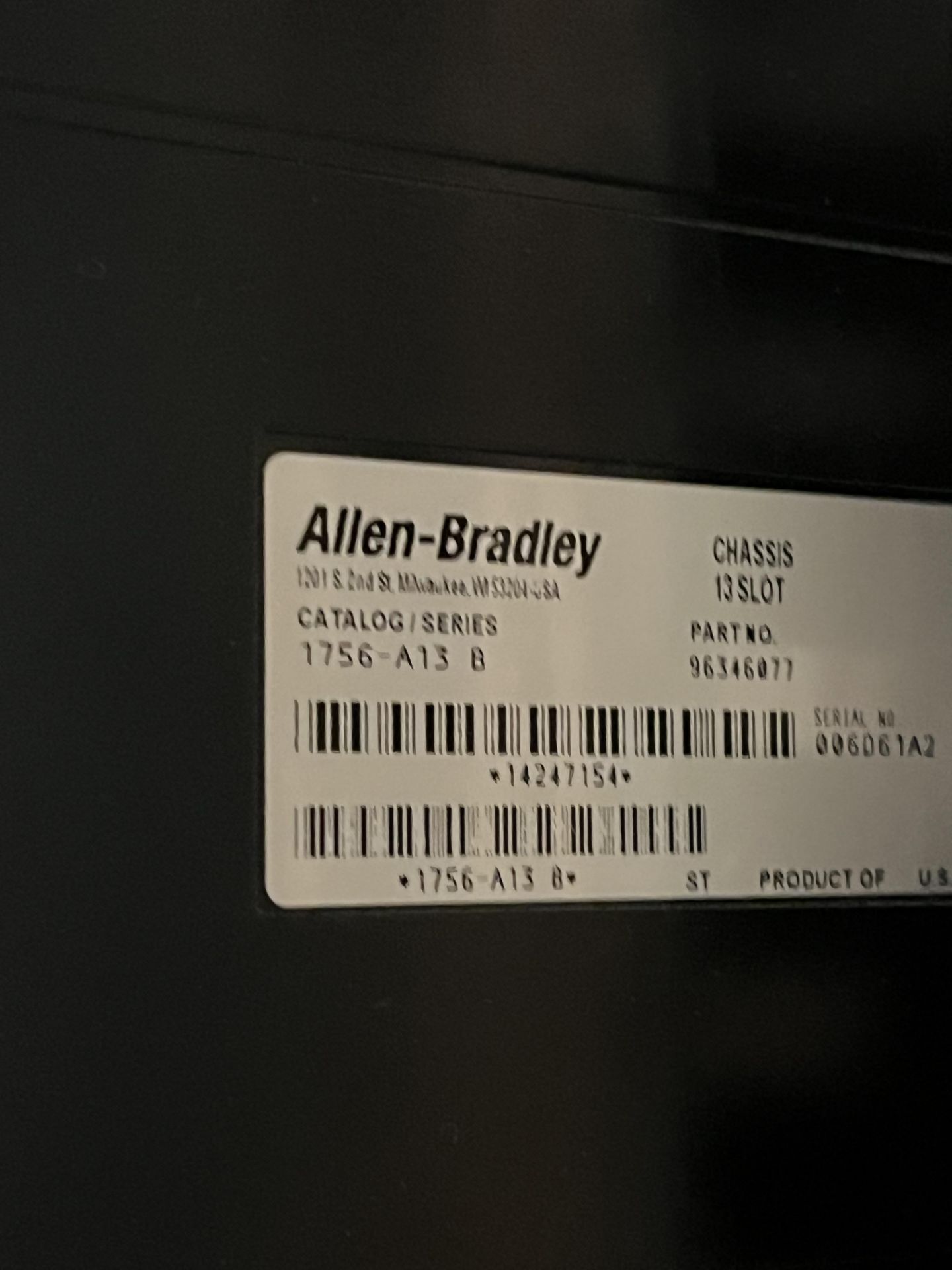 (2) ALLEN-BRADLEY PLC RACKS (Located Freehold, NJ) (Simple Loading Fee $275) - Image 6 of 16