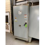 Single Door Control Cabinet, with Allen-Bradley 16-Slot PLC, & Other Present Control Components (