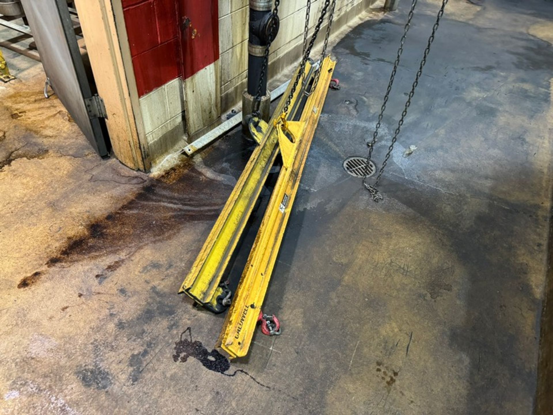 (1) Coffing 1/2 Ton Come-Along Hoist, with (1) Harrington Hoist Come-Along Hoist, Includes Cross - Image 3 of 4