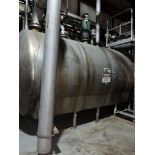 STAINLESS STEEL HORIZONTAL TANK (Located Freehold, NJ) (Simple Loading Fee $1,925)