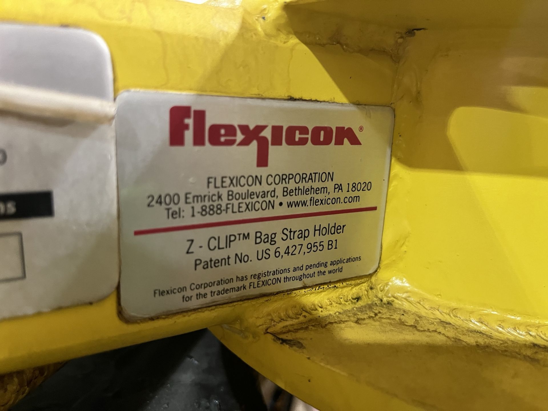 FLEXICON SUPERSAC UNLOADER, BULK BAG DISCHARGER SERIAL NO. 82929 3200 LBS MAX LOAD, INCLUDES I- - Image 7 of 9