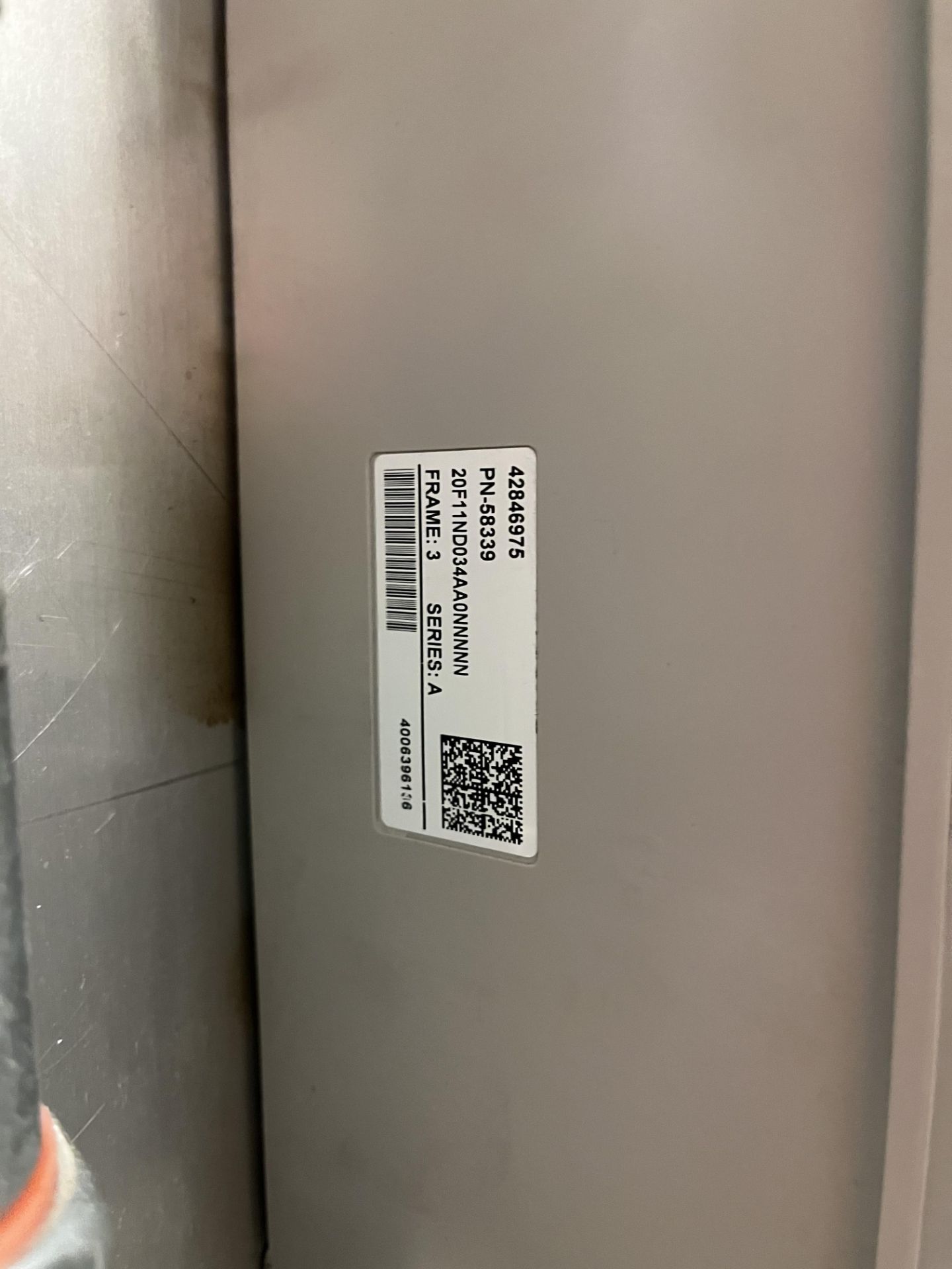 ALLEN-BRADLEY POWERFLEX 753 CAT NO: 20F11ND034 AA0NNNNN SERIES:A - Image 3 of 5