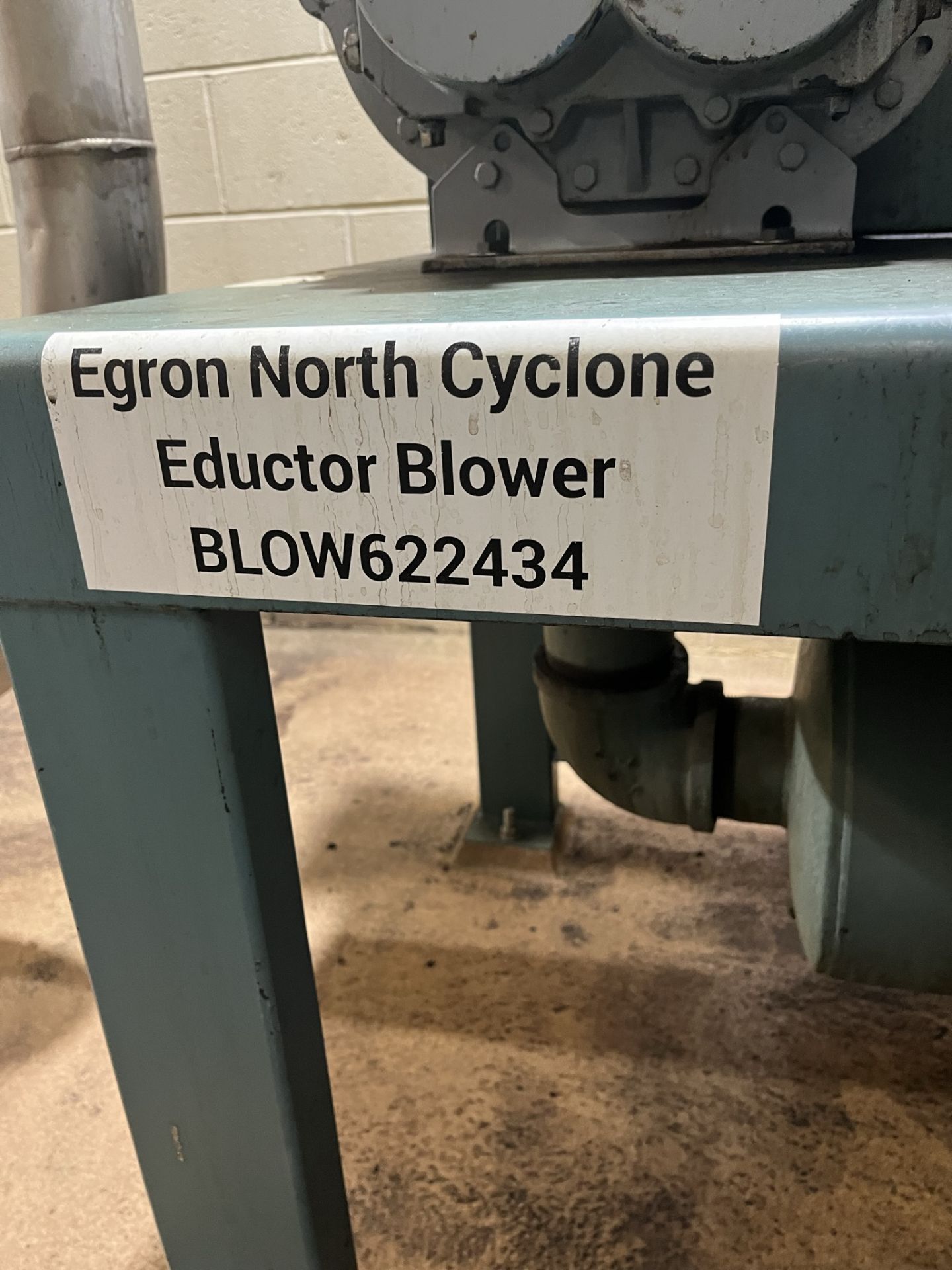EDUCTOR/BLOWER SYSTEM WITH EXCELESIOR BLOWER SYSTEMS - Image 6 of 8