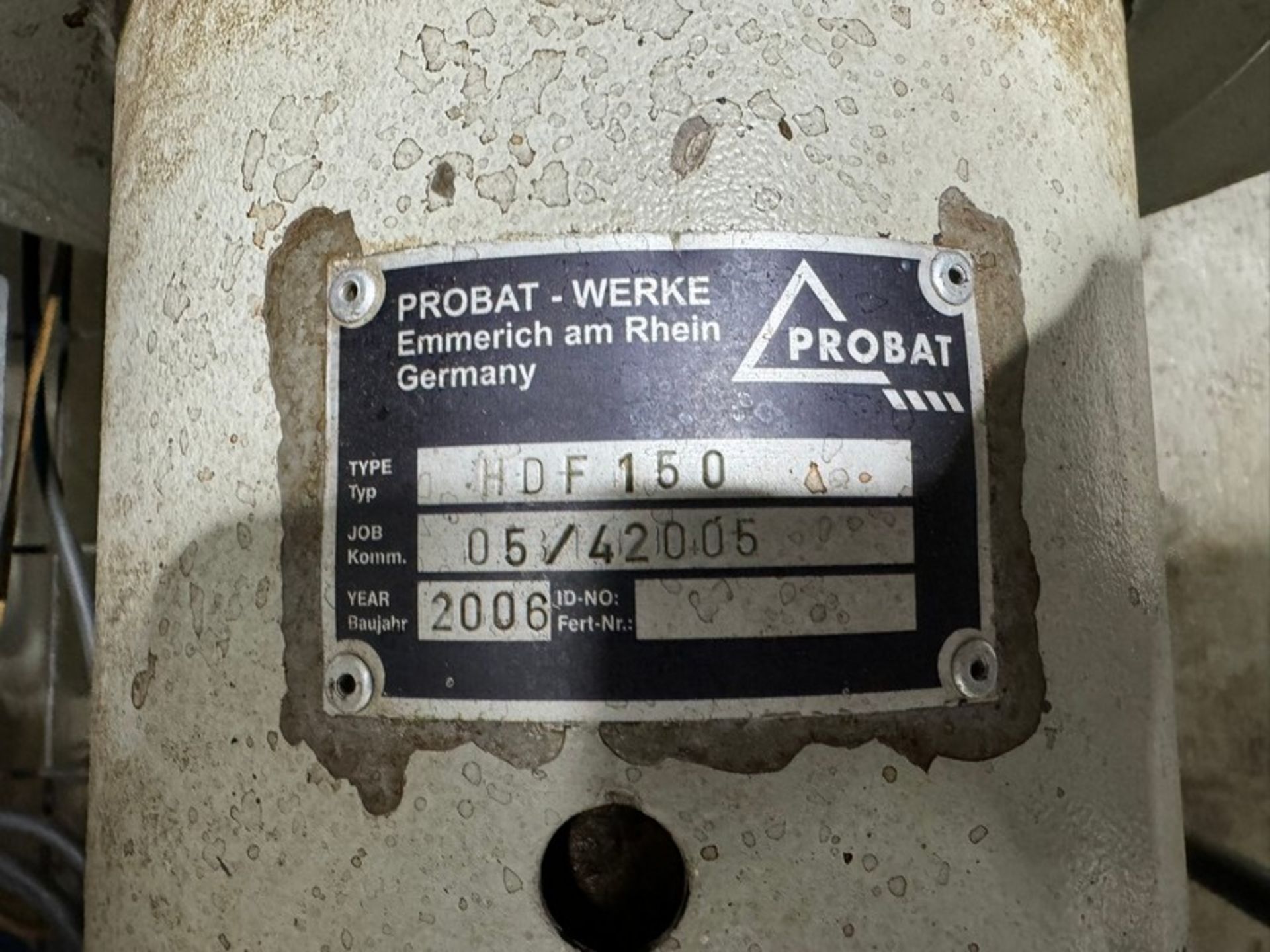 2006 Probat Rotary Discharge Air Lock Valve, Type: HDF 150, with Lenze Drive (NOTE: Works with Lot - Bild 4 aus 6