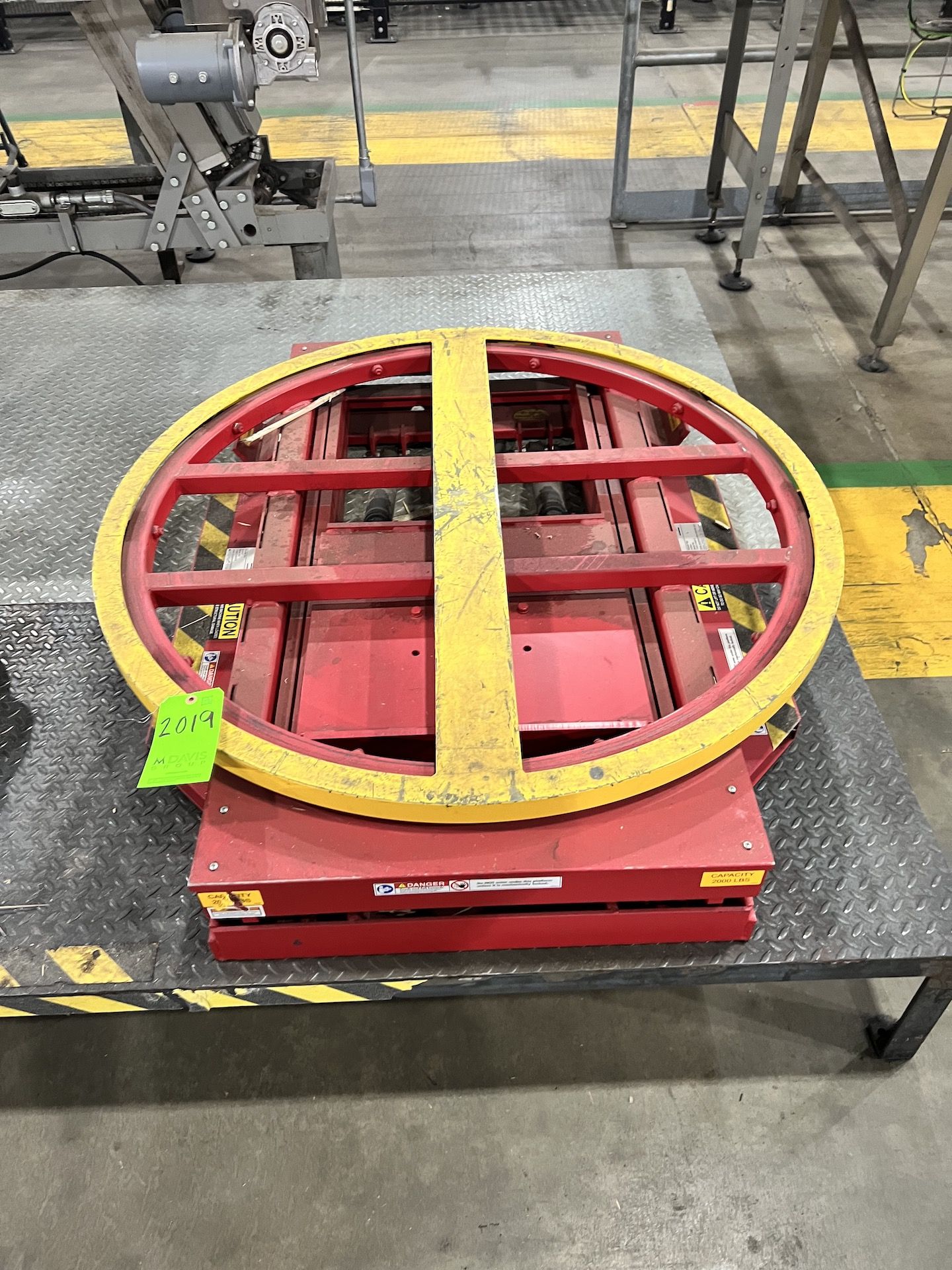 SOUTHWORTH PALLET LIFT TABLE, MODEL 4425691 - Image 3 of 4