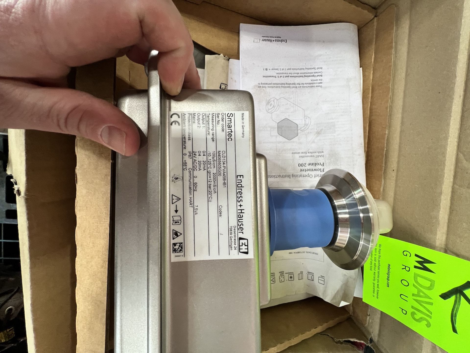 ASSORTED ENDRESS HAUSER MRO FOR FLOW METERS AND ASSOCIATED - Image 10 of 15