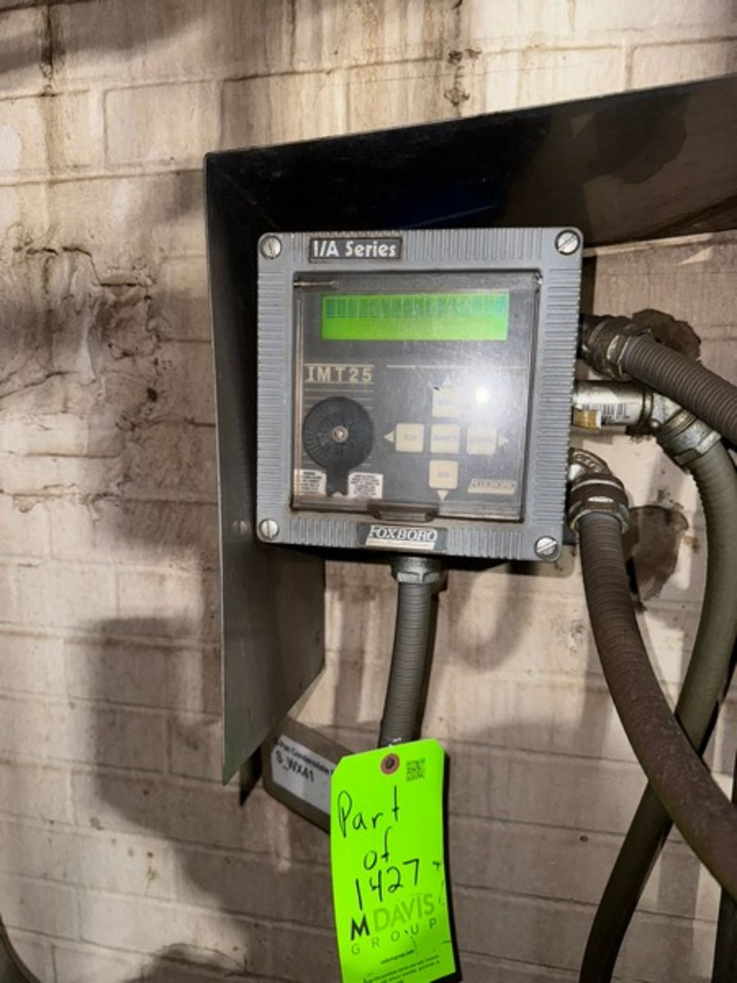 Foxboro Magnetic Flow Meter, M/N 8000 Series, with Digital Read Out (LOCATED IN FREEHOLD, N.J.) - Image 3 of 4