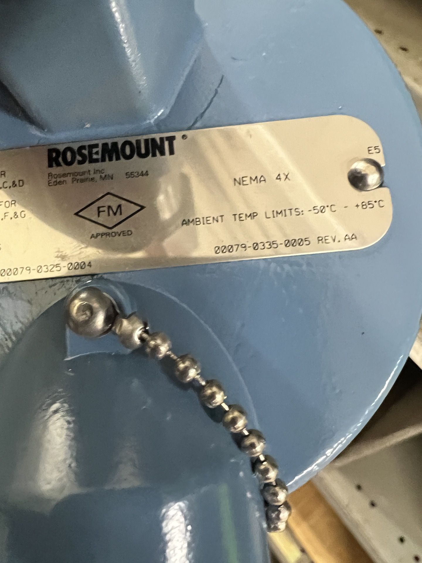 ROSEMONT LEVEL TRANSMITTERS AND SENSORS, THERMOCOUPLER, LEVEL LIMIT SWITCH, SOLIPHANT M, ETC - Image 12 of 13