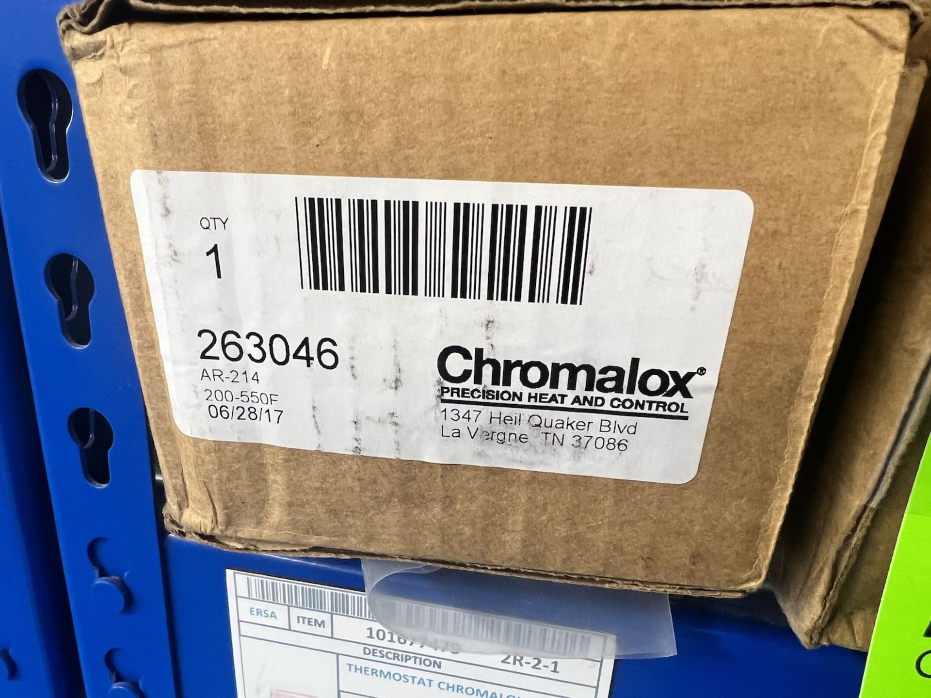 (2) NEW CHROMALOX THERMOSTAT HEAT CONTROL MODEL AR-214 - Image 2 of 3