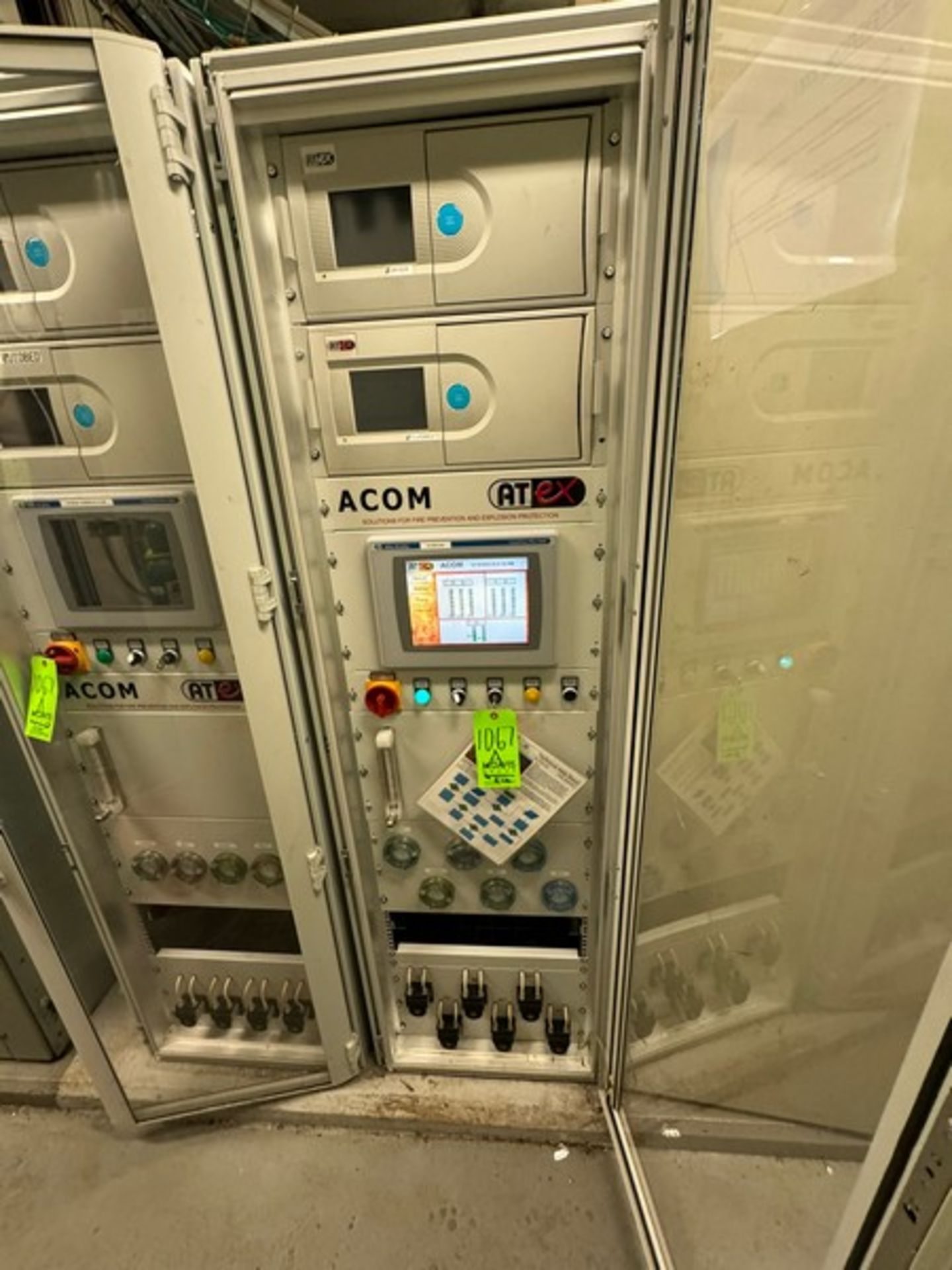 ACOM ATEX Cabinets, with (2) Allen-Bradley PanelView Plus 1000 Touchscreen Displays , & (4) ATEX - Image 3 of 6