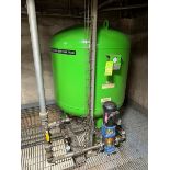 2006 Water Buffer Tank, with 1.5 hp Pump, MAWP: 145 PSI @ 158 F, MDMT: 32 F @ 145 PSI (NOTE: Works
