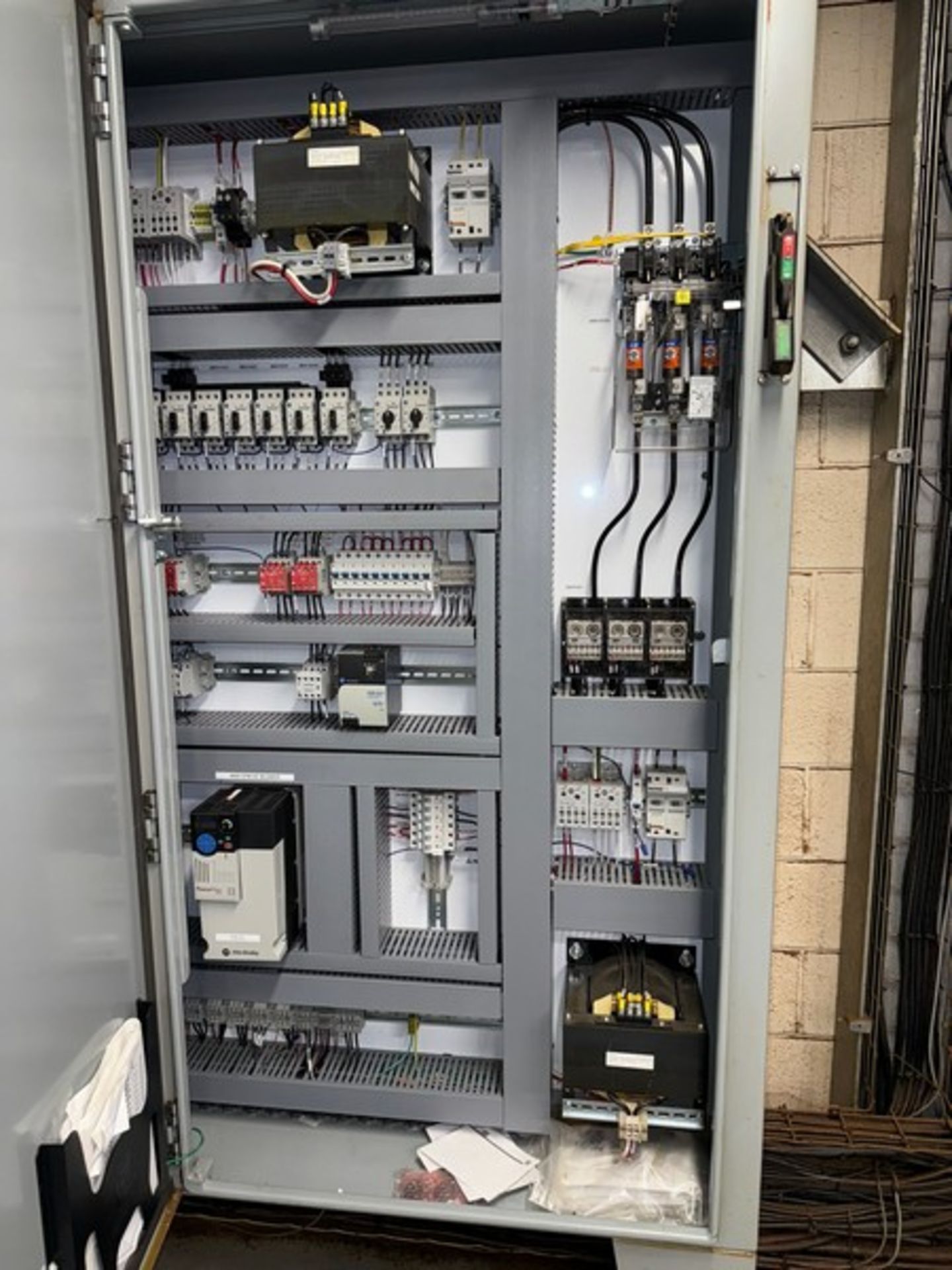 2-Door Control Cabinet, with (9) Allen-Bradley PowerFlex 525 (LOCATED IN FREEHOLD, N.J.) - Image 2 of 6