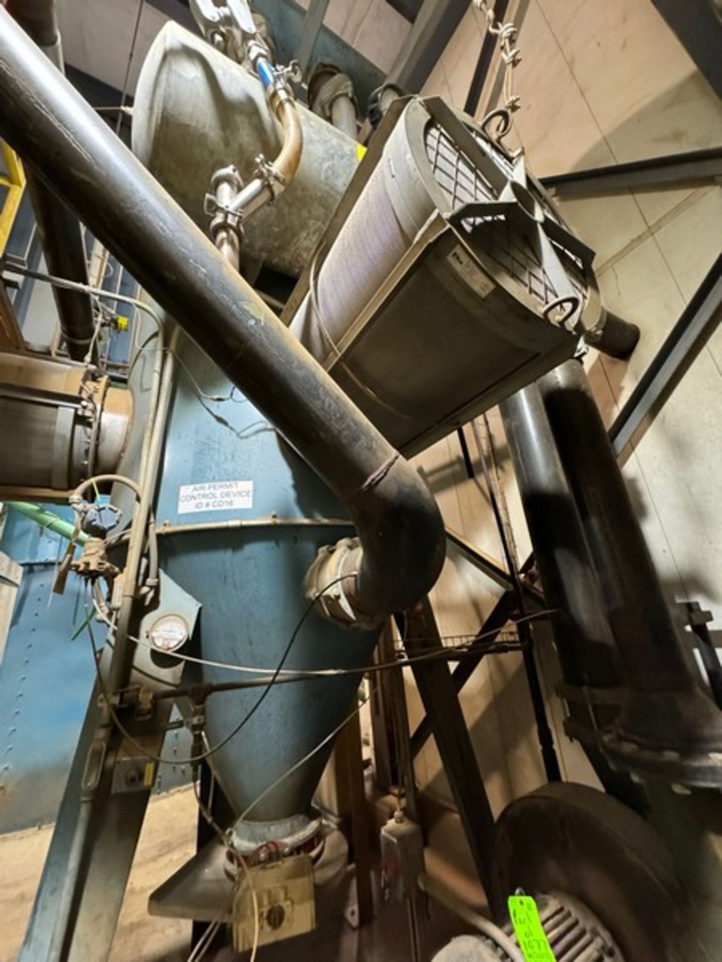SENCO Dust Collector, M/N DCT-460, S/N 2-75, Includes the Platform & Ladder, with NYB Explosion - Image 5 of 16