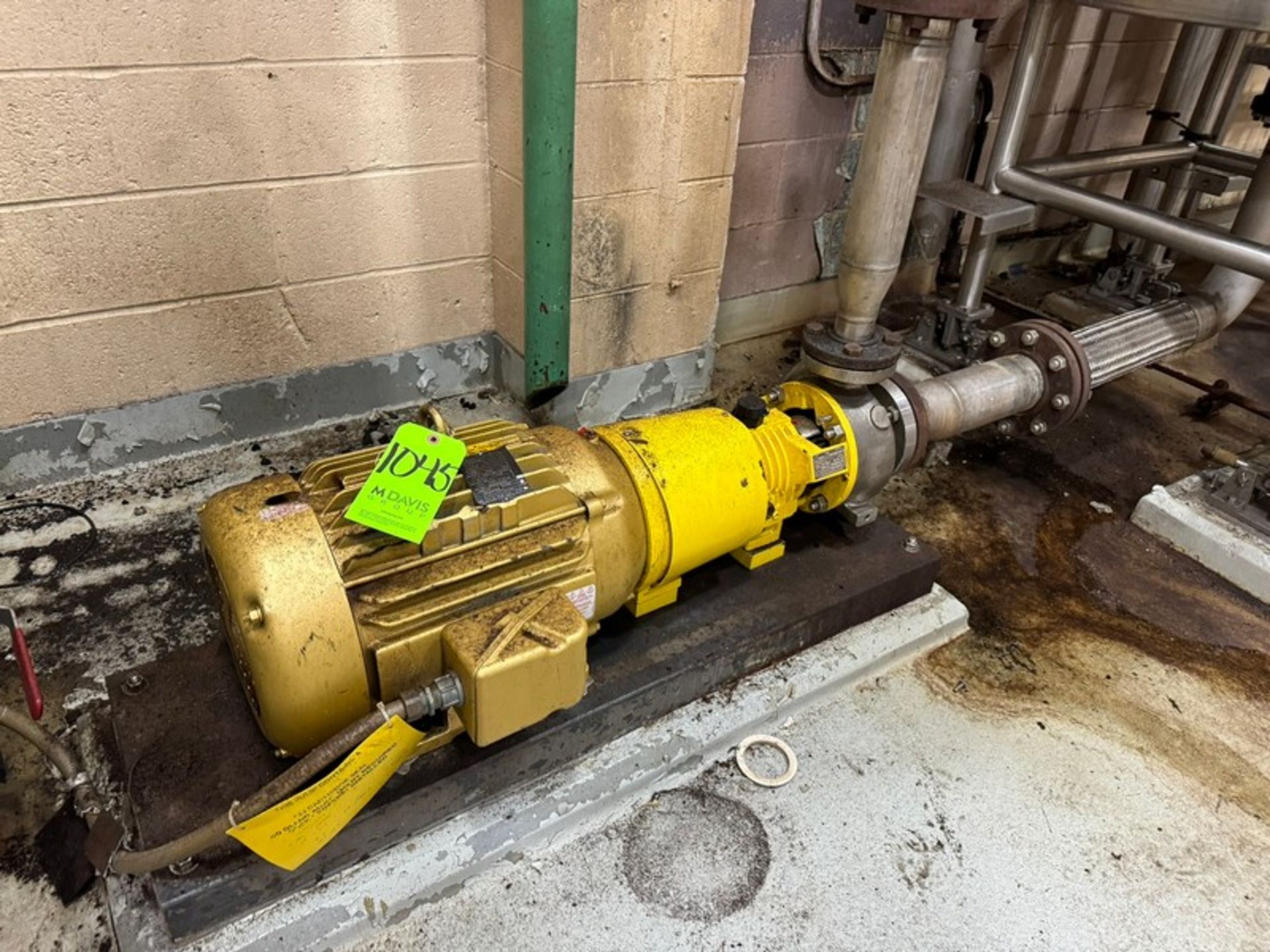 Blackmer 15 hp Pump, M/N FRS, S/N 2312653 GS, with Baldor 3520 RPM Motor (LOCATED IN FREEHOLD, N.J.) - Image 2 of 5