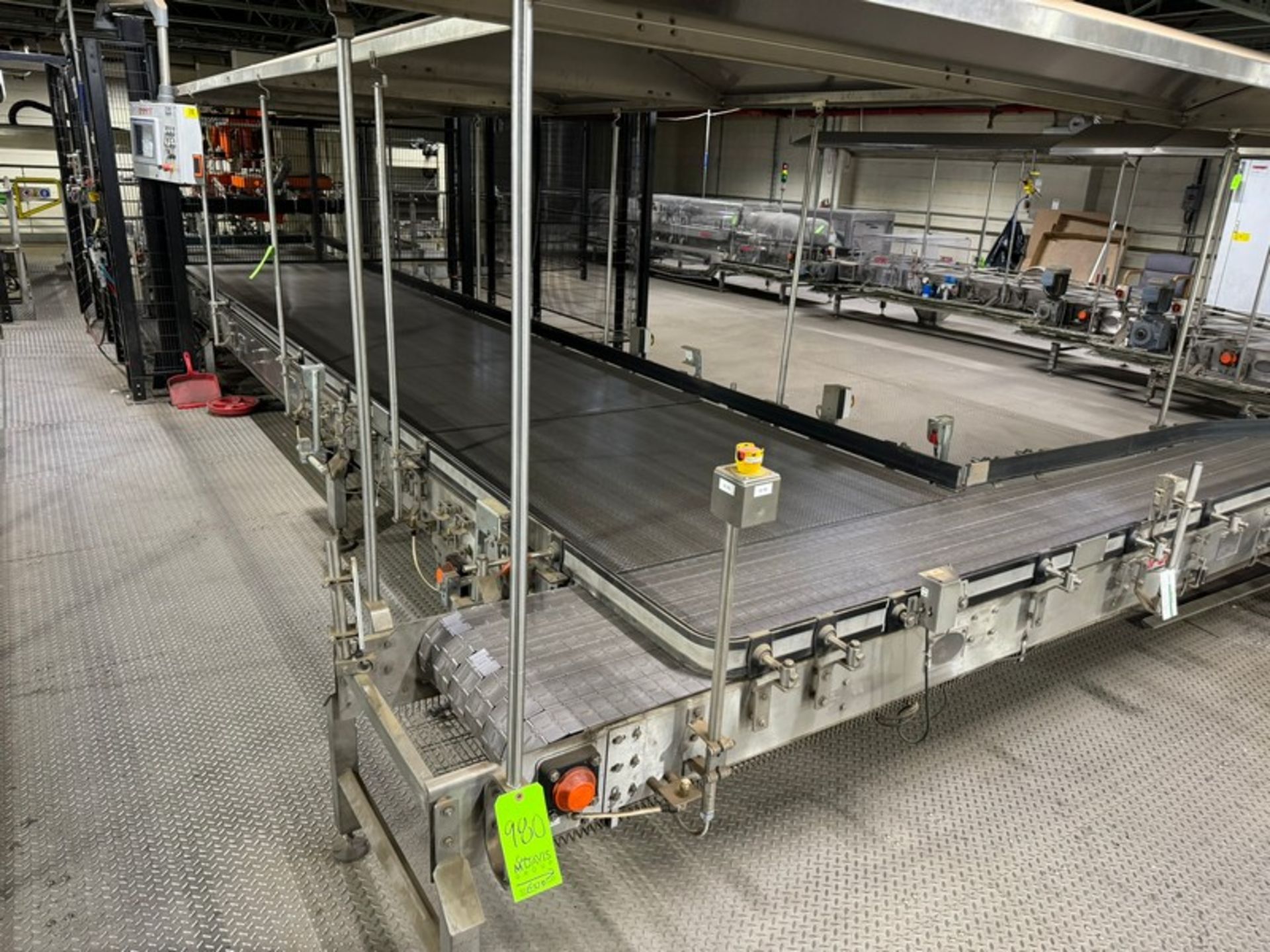 Infeed Conveyor, with Enclosure, with 180 Degree Turn, with Drives (LOCATED IN FREEHOLD, N.J) - Image 9 of 9