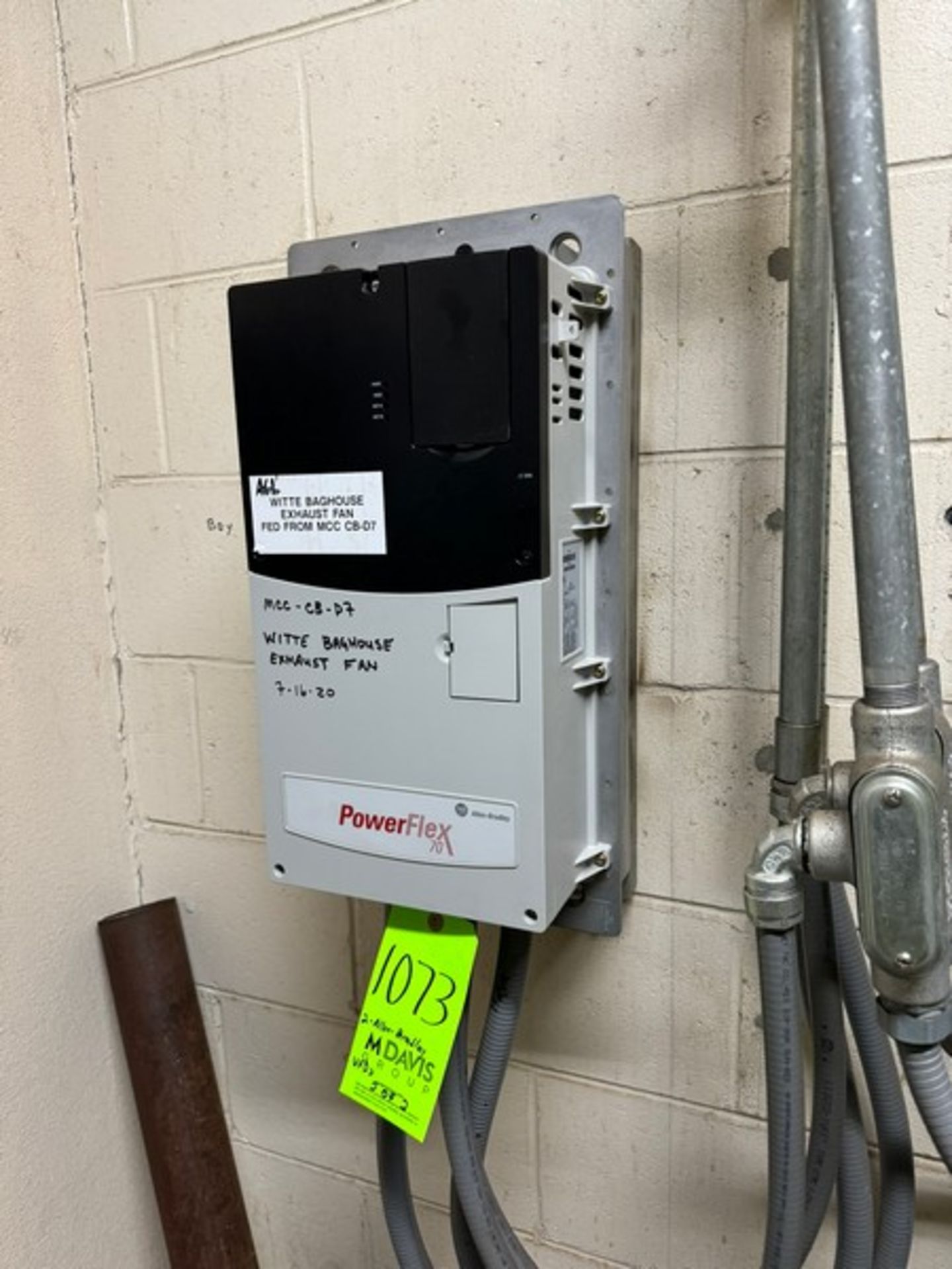 (1) Allen-Bradley PowerFlex 753 & (1) Allen-Bradley PowerFlex 70 (LOCATED IN FREEHOLD, N.J.) - Image 3 of 6