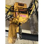 HARRINGTON ELECTRIC 1 TON HOIST (Simple Loading Fee $247.50)