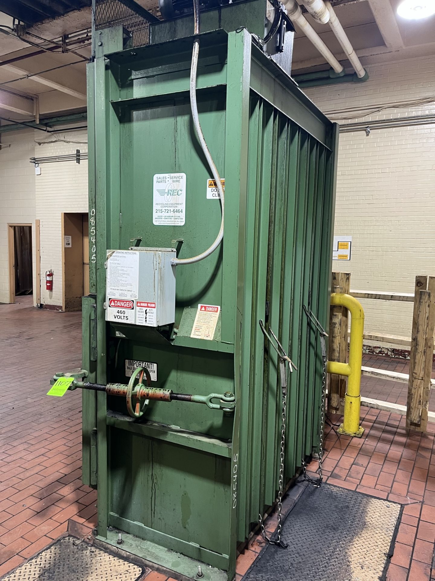 PTR CARDBOARD BALER (Located Freehold, NJ) (Simple Loading Fee $1,925) - Bild 4 aus 7