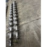 (2) STAINLESS STEEL SCREW AUGER