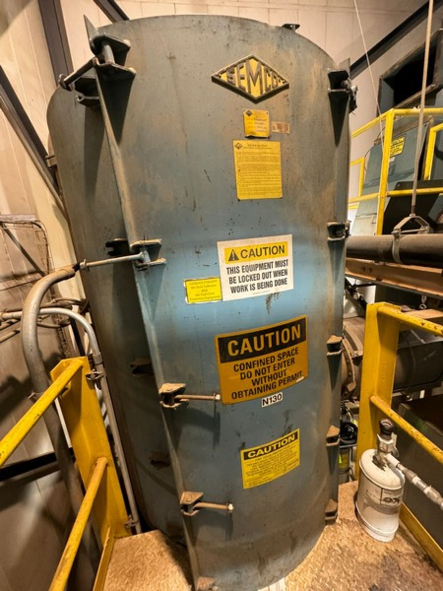 SENCO Dust Collector, M/N DCT-460, S/N 2-75, Includes the Platform & Ladder, with NYB Explosion - Image 10 of 16