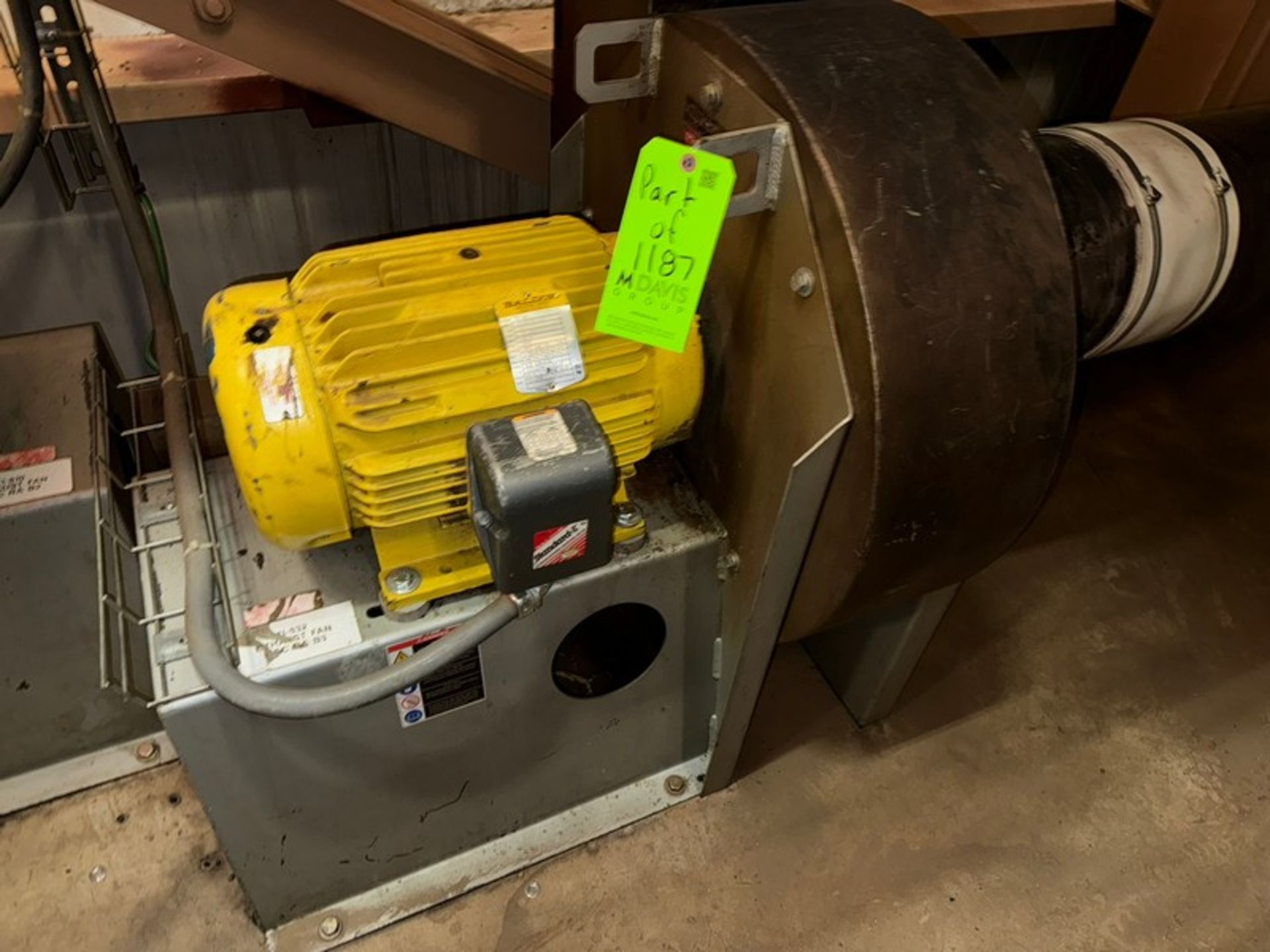 Horizon Systems Inc. North Bag House, with 20 hp Blower Fan, Includes Horizon Systems Inc. Rotary - Bild 7 aus 12