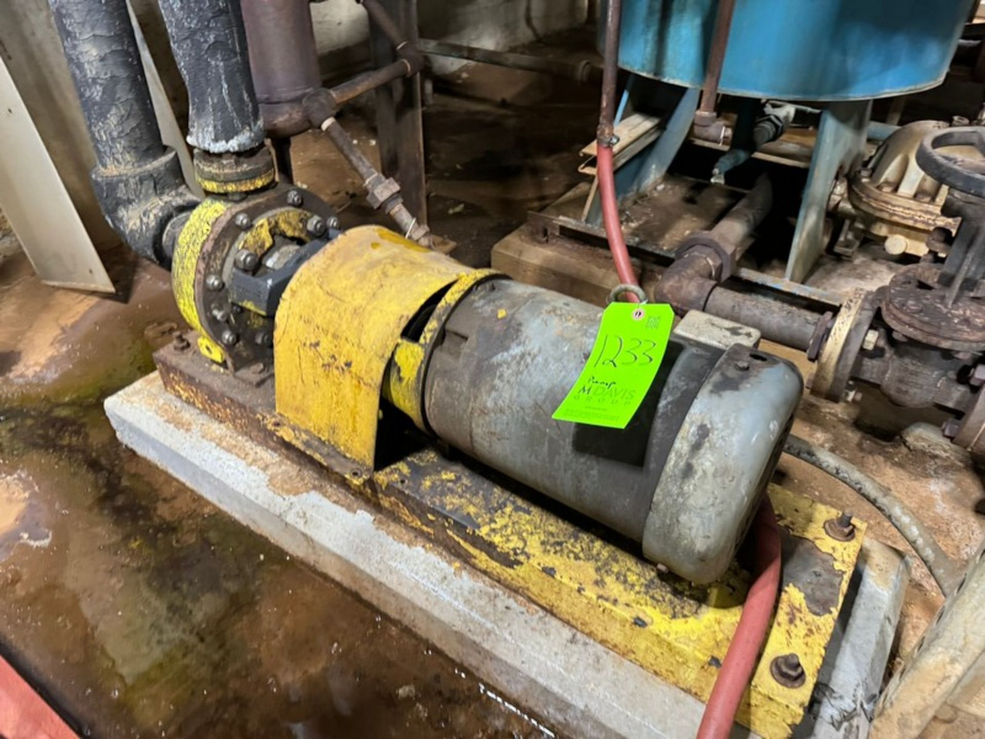 10 hp Water Pump, with Baldor Motor, 460/230 Volts, 3 Phase (LOCATED IN FREEHOLD, N.J.)