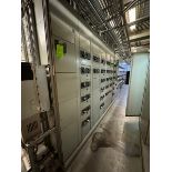 Westinghouse 22-Bucket Motor Control Center, Overall Dims.: 120” L x 21” W x 102” H (LOCATED IN