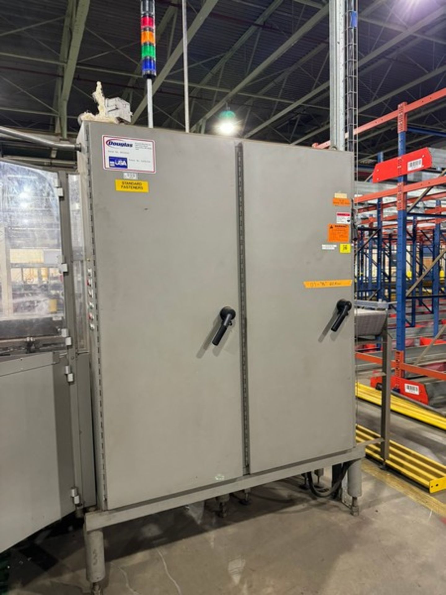 Douglas Case Packer, S/N M103034, with Double Door Control Cabinet, with Allen-Bradley 11-Slot - Image 11 of 17