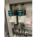 Double Door Control Panel, Includes (5) Allen-Bradley PowerFlex 525 VFDs, & Other Components (