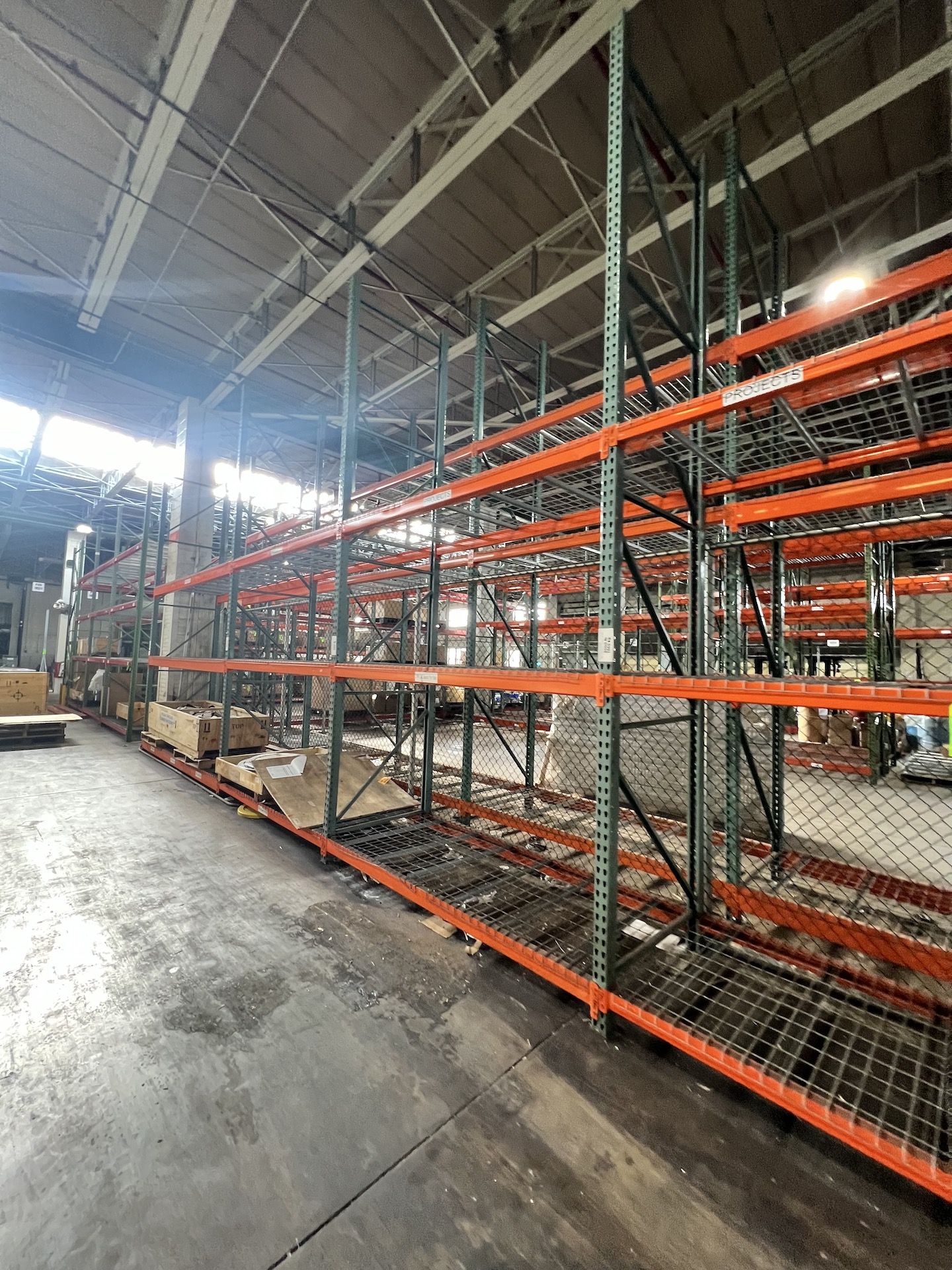 PALLET RACKING, 50 CROSS BEAMS AND 13 UP-RIGHTS - Image 4 of 6