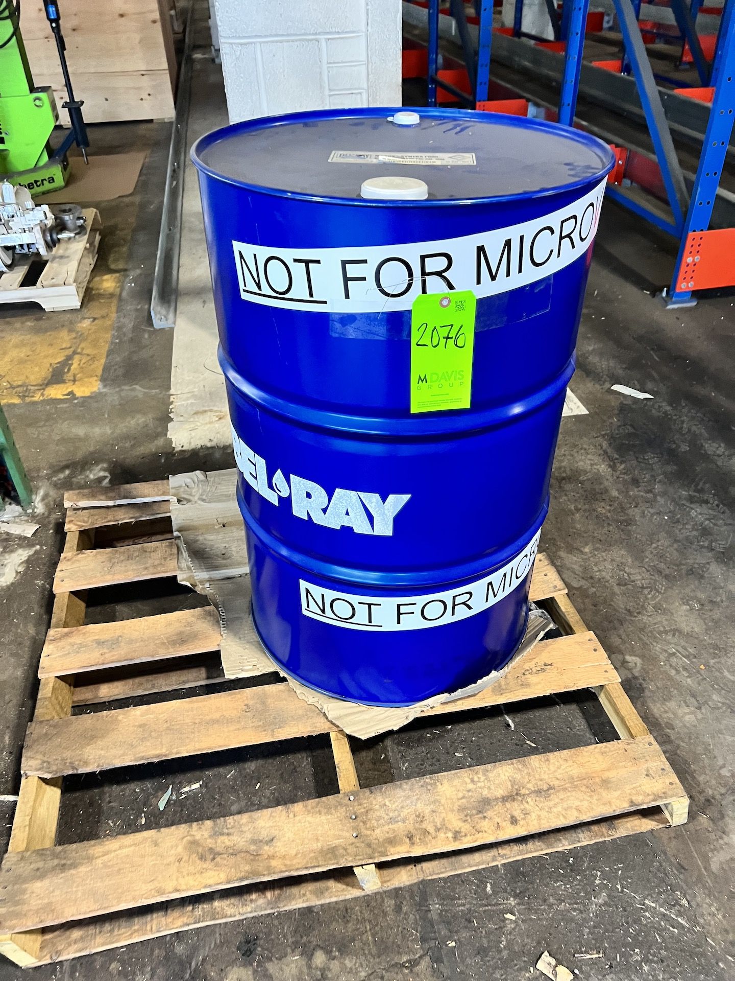55-GALLON DRUM OF BELRAY NO-TOX FOOD GRADE SYNTHETIC OIL 100