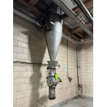 S/S Collection Cyclone, with Rotary Airlock Discharge Valve, with Lenze Motor (LOCATED IN