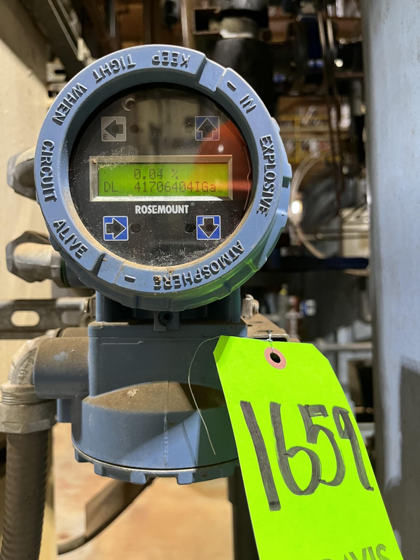 EMERSON FISHER ROSEMOUNT FLOW METER