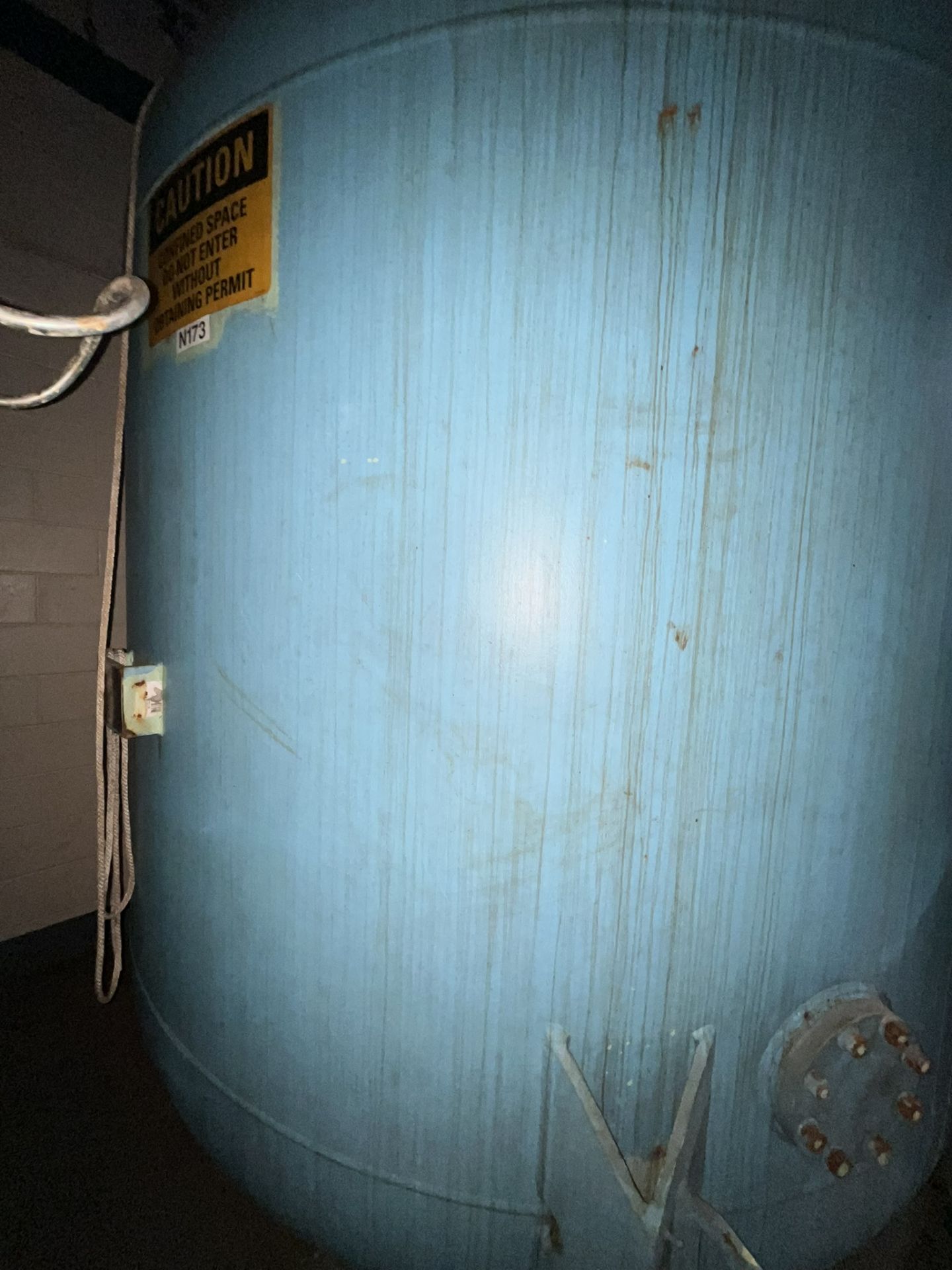 LESENA STEEL FAB VERTICAL AIR TANK (Located Freehold, NJ) (Simple Loading Fee $3,850) - Image 3 of 9