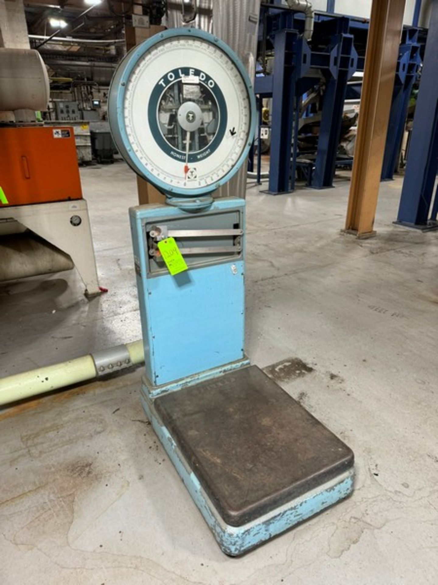 Toledo Floor Scale, with Aprox. 30” L x 24” W Platform (LOCATED IN FREEHOLD, N.J.) - Image 2 of 4