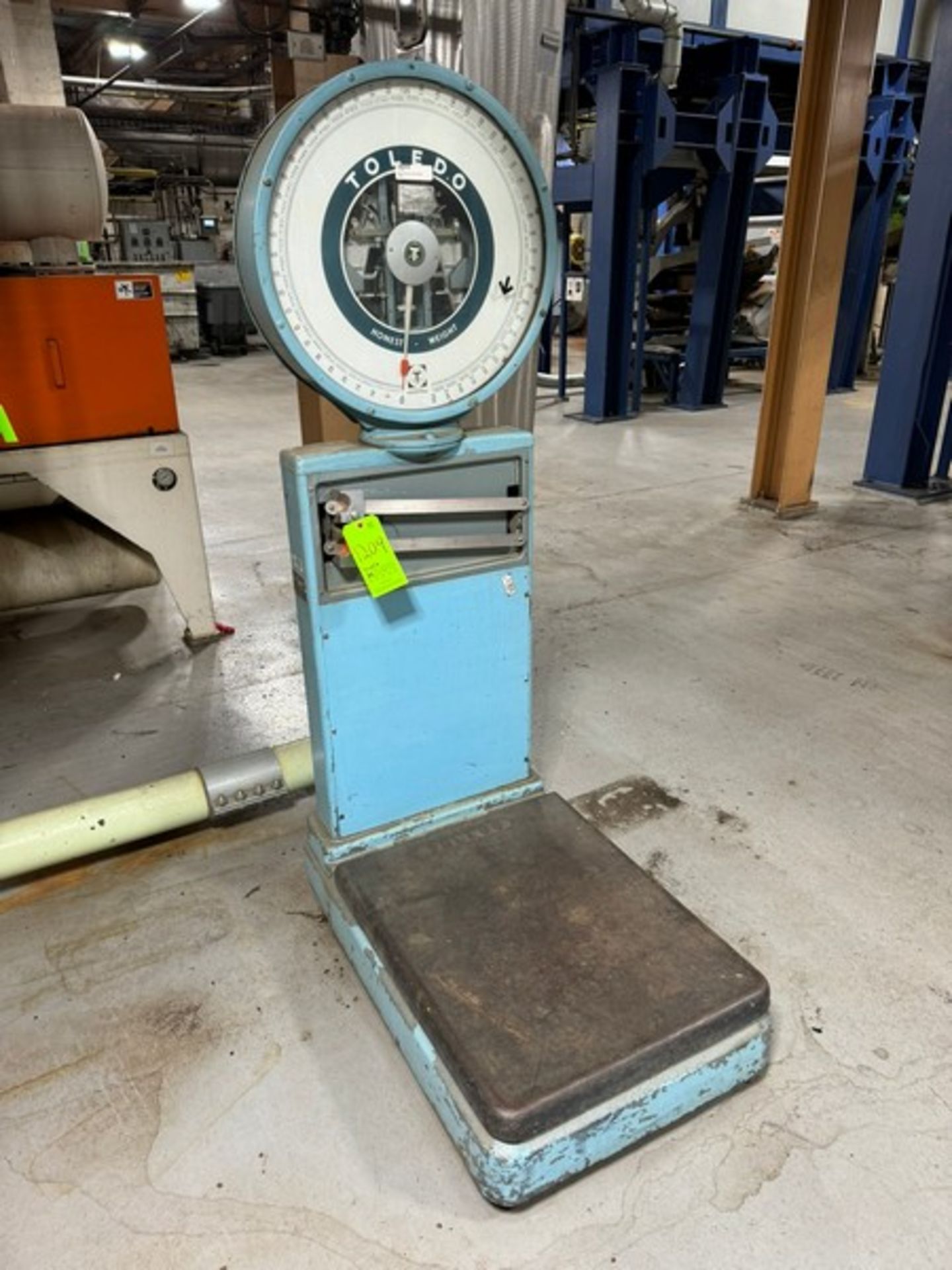 Toledo Floor Scale, with Aprox. 30” L x 24” W Platform (LOCATED IN FREEHOLD, N.J.) - Bild 2 aus 4