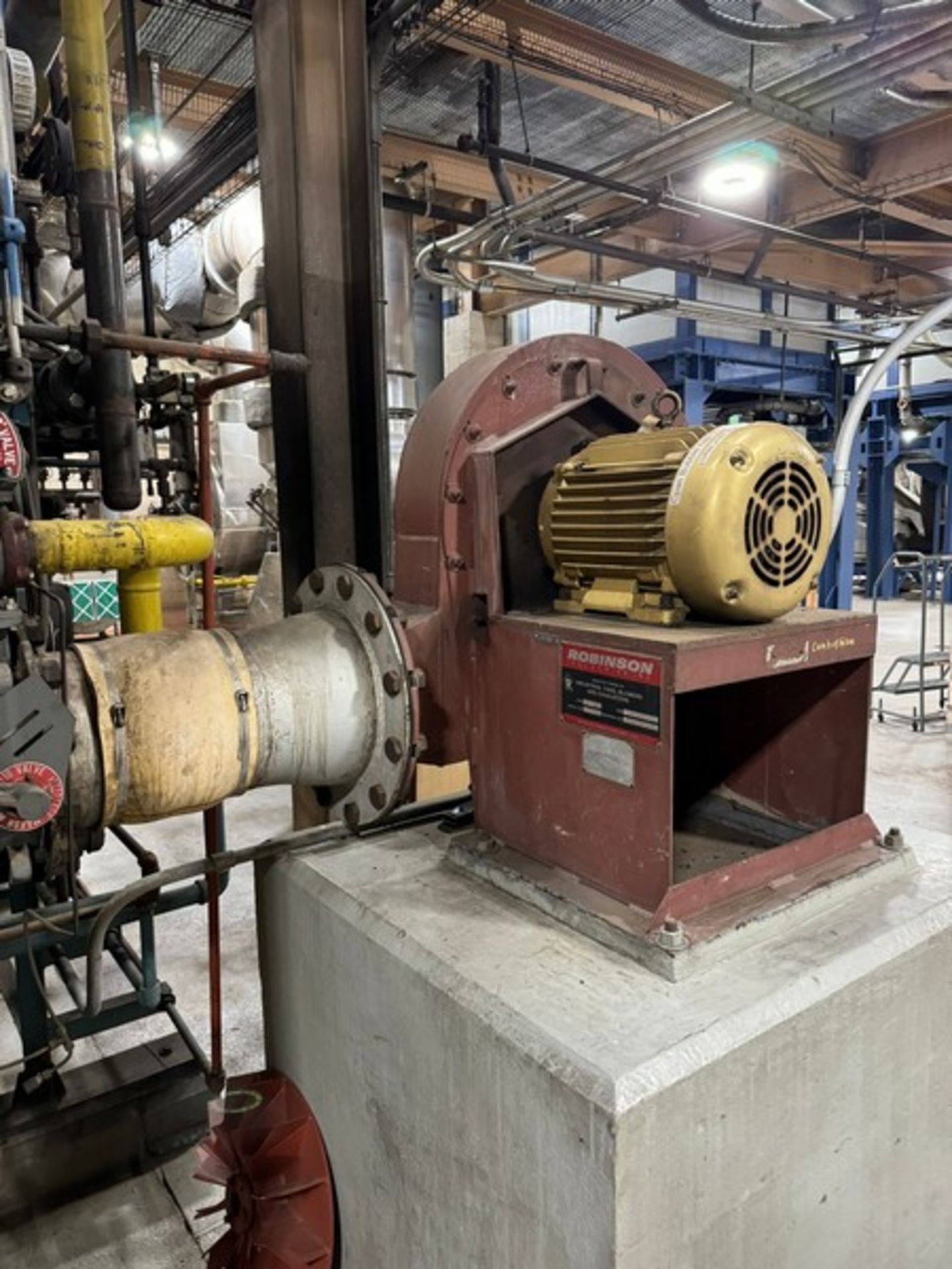 Process Combustion Corporation Air Heating System, S/N NDR-0189-12, with Associated Blowers, Duct - Image 5 of 10