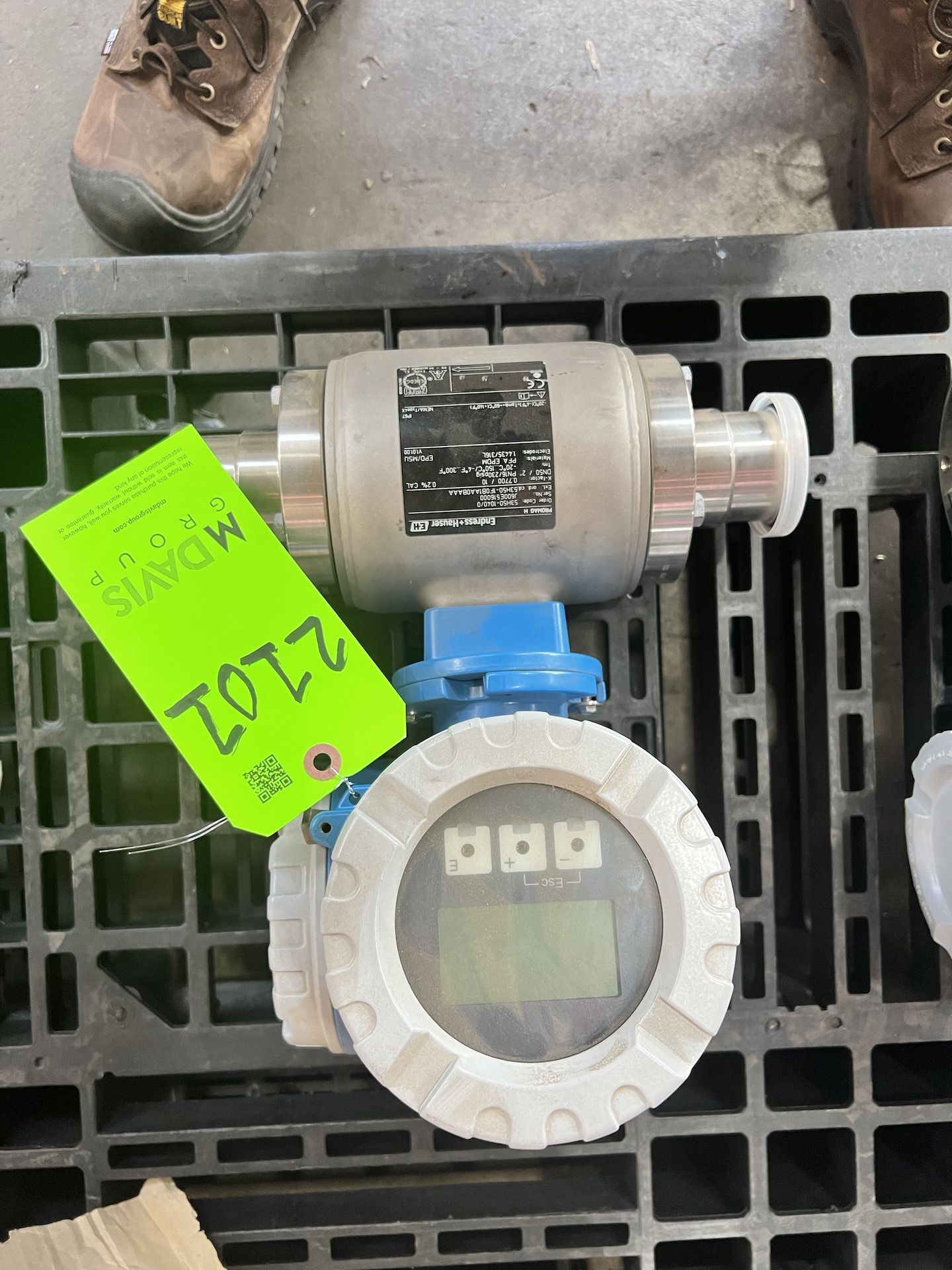 ENDRESS HAUSER FLOW METER, MODEL PROMAG H (BELIEVED TO BE NEW)