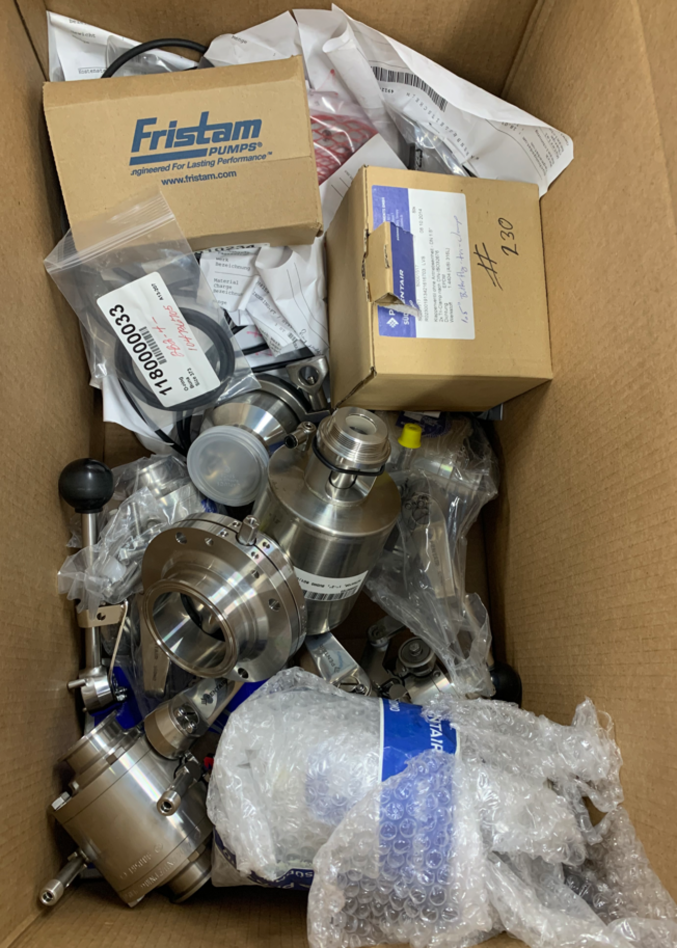 ASSORTED MRO AND SPARE PARTS, PLEASE SEE INVENTORY LISTS IN PHOTOS - Image 7 of 15