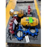 (2) Bray 10" Butterfly Valve BFV, Series 31, 175 PSI, CI/316 SS/416 SS/EPDM with Elomatic Actuator