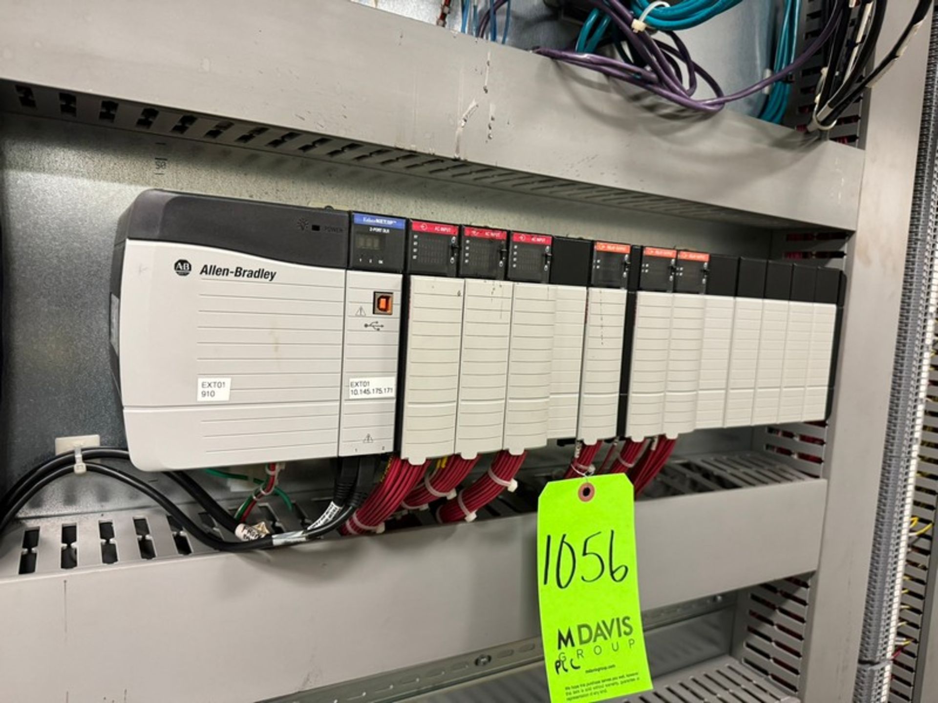 Allen-Bradley 14-Slot PLC (LOCATED IN FREEHOLD, N.J.) (Simple Loading Fee $275) (NOTE: CABINET NOT - Image 2 of 3